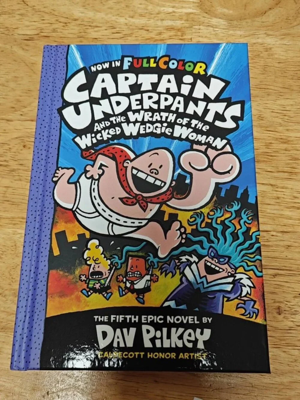 Captain Underpants Wicked Wedgie Woman Dav Pilkey Full Color Hardcover